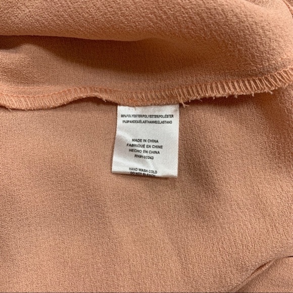 Bobeau Short Sleeve Crepe Wrap Dress - Picture 4 of 7